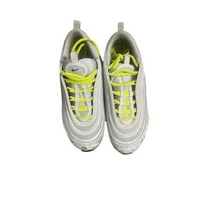 Size 6 YNike Air Max 97 Reflective Logo White Volt Pure Platinum DH0006-100 2021